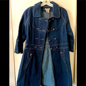 PARIS BLUES DENIM JACKET/COAT